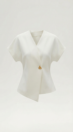 Amy V-neck Blouse