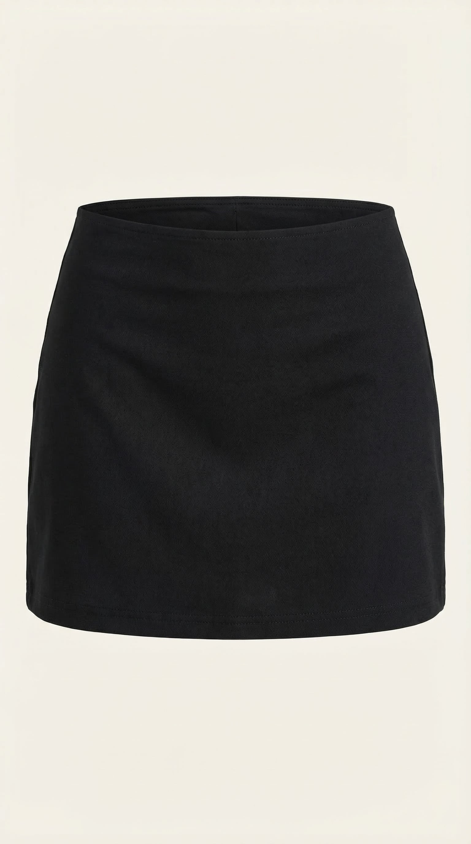 Elizabeth - Women's A-Line Mini Skirt with Low Rise Waistband