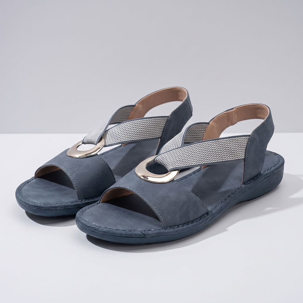 Rosmere Ring-Detail Sandals - View 4