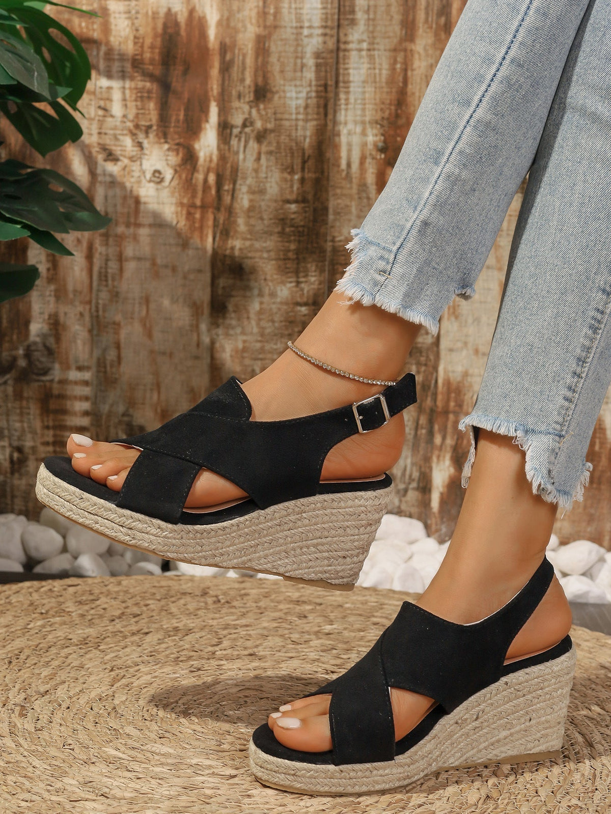 Sienna Espadrille Wedge Sandals