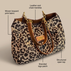 Savanna Leopard-Print Tote - View 3