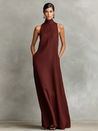 Nerina™ | Elegant Mono Turtleneck Dress 6