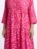 Marielle | Button Front Midi Dress 3