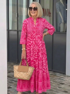 Marielle | Button Front Midi Dress 8