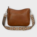 Vaea Brown Shoulder Bag back