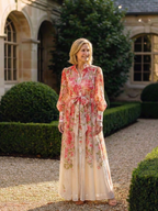Cressida | Floral Sheer Long Sleeve Maxi Dress 7
